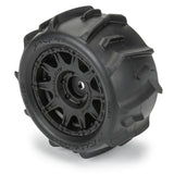 PRO1031110 1/18 Dumont F/R Tires MTD 12mm Black Raid (4): Granite GROM
