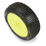 PRO1031712 1/14 Hole Shot 3.0 F/R Tire MTD 12mm Yellow Velocity (4): Typhon GROM
