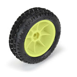 PRO829812 1/18 Wedge Front Carpet Mini-B Tires Mounted 8mm Yellow Wheels (2)