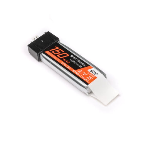 SPMX1501S50 3.7V 150mAh 1S 50C LiPo Battery: JST PH1.25 Connector