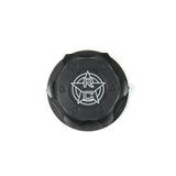 TKR5116C – Wheel Nuts (RC Logo, 17mm, serrated, gun metal anodized, M12x1.0, 4pcs)
