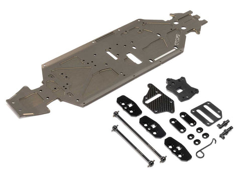 TLR341028 Adjustable Length Chassis Conversion Set: 8X 2.0