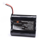 3.7V 6600mAh 1S Li-Ion Transmitter Battery: NX6/NX8/NX10/iX12, Tx Plug (XH-1S)