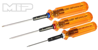 MIP9602 MIP Hex Driver Wrench Set Gen 2, Metric (3), 1.5mm, 2.0mm, & 2.5mm