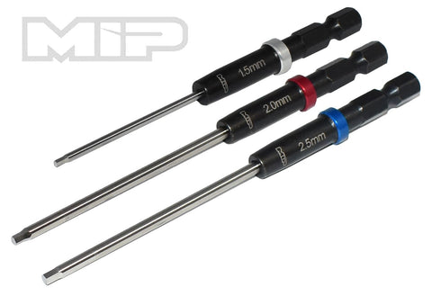 MIP9612 MIP Speed Tip™ Hex Driver Wrench Set Gen 2, Metric (3), 1.5mm, 2.0mm, & 2.5mm