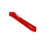 ARA320564 Front Center Chassis Brace Aluminum 98mm Red