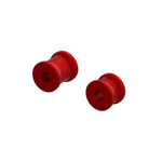ARA320569 Aluminum Chassis Brace Spacer Set Red