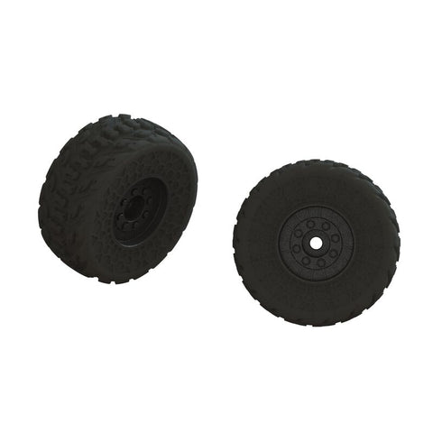 dBoots FIRETEAM Tire Set, Glued (2)