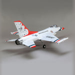 F-16 Thunderbirds 70mm EDF BNF Basic with AS3X and SAFE Select, 815mm