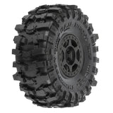 PRO1021310 1/10 Mickey Thompson Baja Pro X G8 F/R 1.9" Mounted 12mm Black Holcomb Wheels (2)