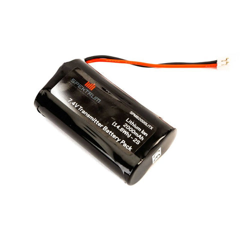 2000 mAh TX Battery: DX9, DX7S, DX8