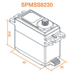 S6230 Standard Digital High Torque Metal Gear Surface Servo