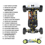 TLR03026 TLR 1/10 22X-4 ELITE 4WD Buggy Race Kit