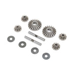 TLR242046 Differential Gear & Shaft Set: 8X, 8XE 2.0