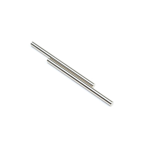 TLR244043 Hinge Pins 4 x 66mm Electro Nickel (2): 8X, 8XE