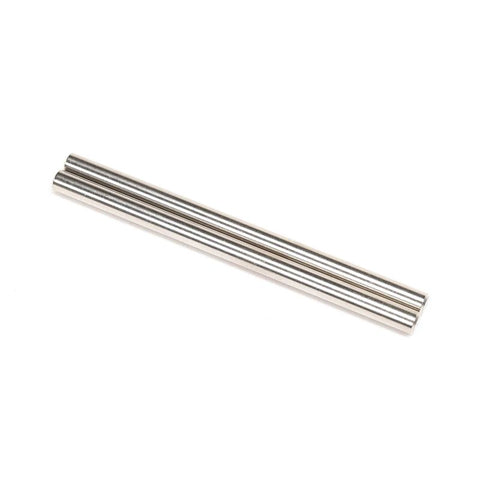 TLR244090 Hinge Pins, 4 x 68mm, Elec Nickel (2): 8X, 8XE 2.0
