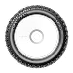 GRP Tyres 1/8 Buggy CAYMAN - Medium Premounted White (1 Pair)