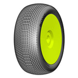 GRP Tyres 1/8 Buggy SONIC - Medium Premounted Yellow (1 Pair)