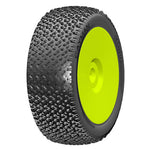 GRP Tyres 1/8 Buggy CAYMAN - Soft Premounted Yellow (1 Pair)